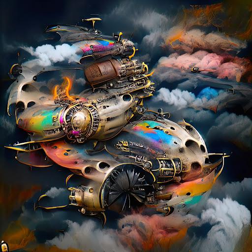 Artistic Spaceship #48