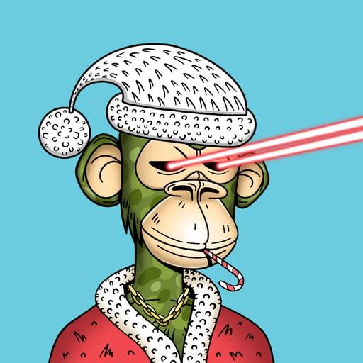 Santa Apes #00090