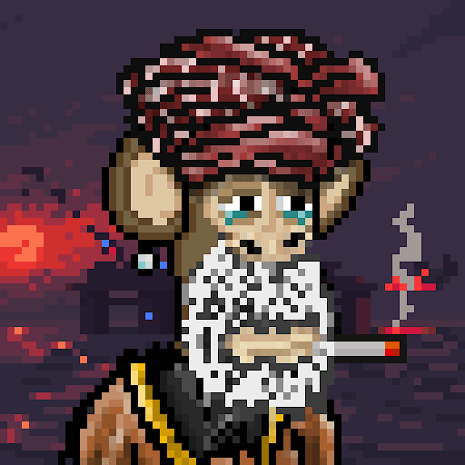 The Bored Pixel Ape Saudis #811