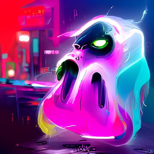 Neon Ghost #207