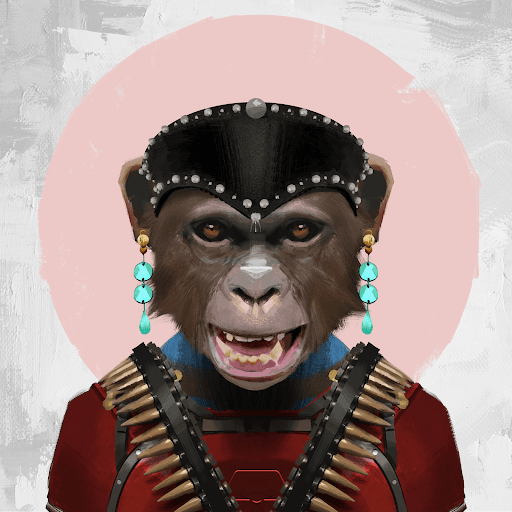 Angry Ape Army Valkyrie #1750