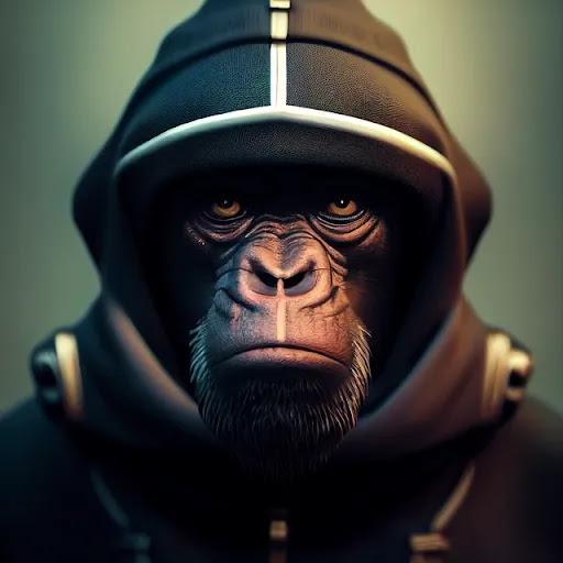 AI 3D APES by Shading Master #268