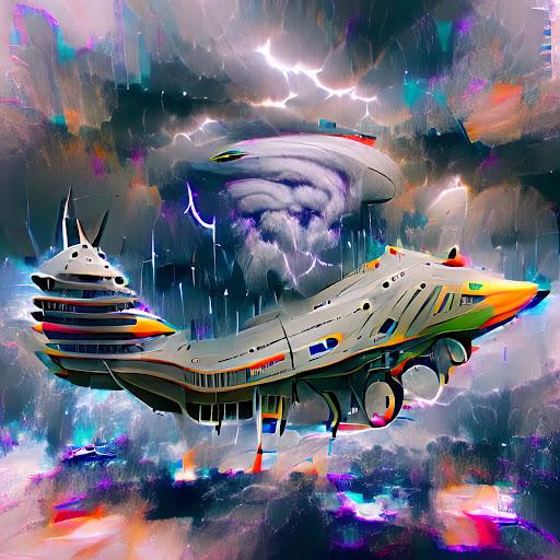 Artistic Spaceship #7