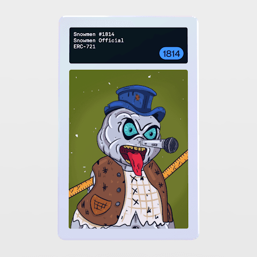 Minter Token - Snowmen Official #1814