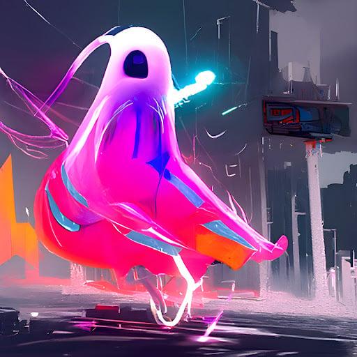 Neon Ghost #42