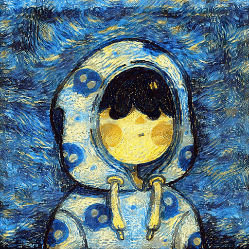 Starry Night Boki x Van Gogh #19