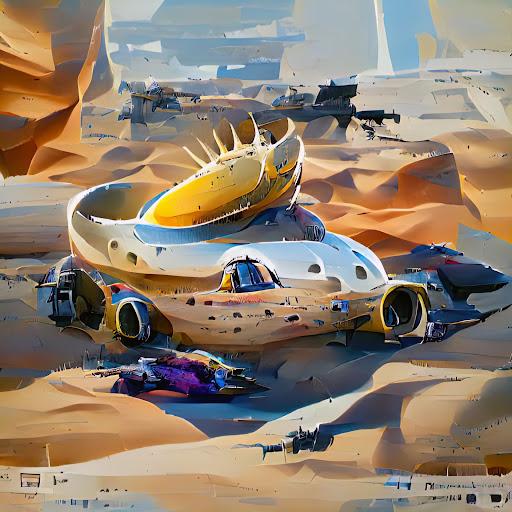 Artistic Spaceship #46