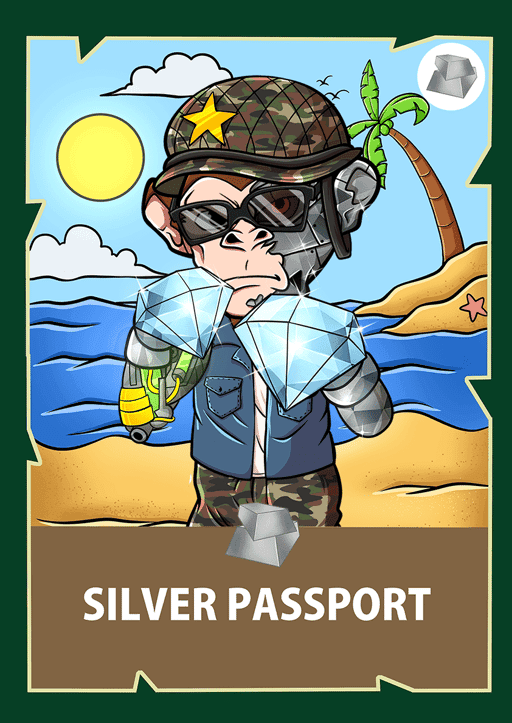 Chimpzee Silver Passport #237