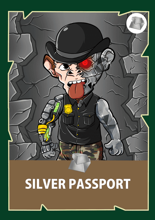 Chimpzee Silver Passport #50