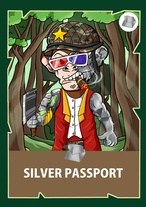 Chimpzee Silver Passport #13