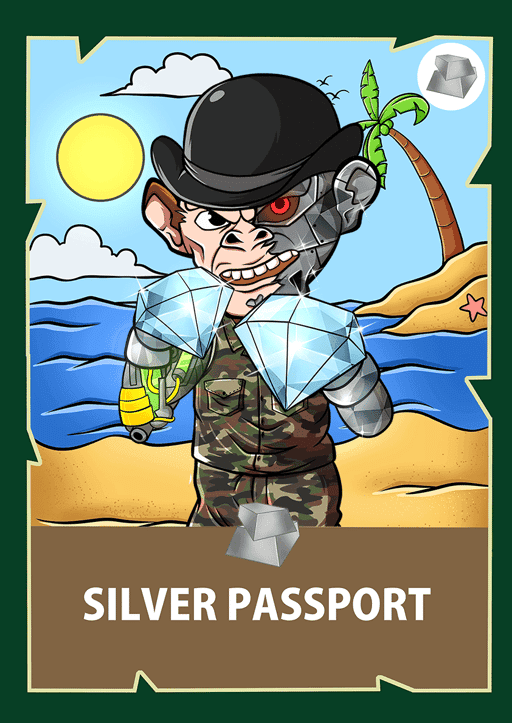 Chimpzee Silver Passport #353