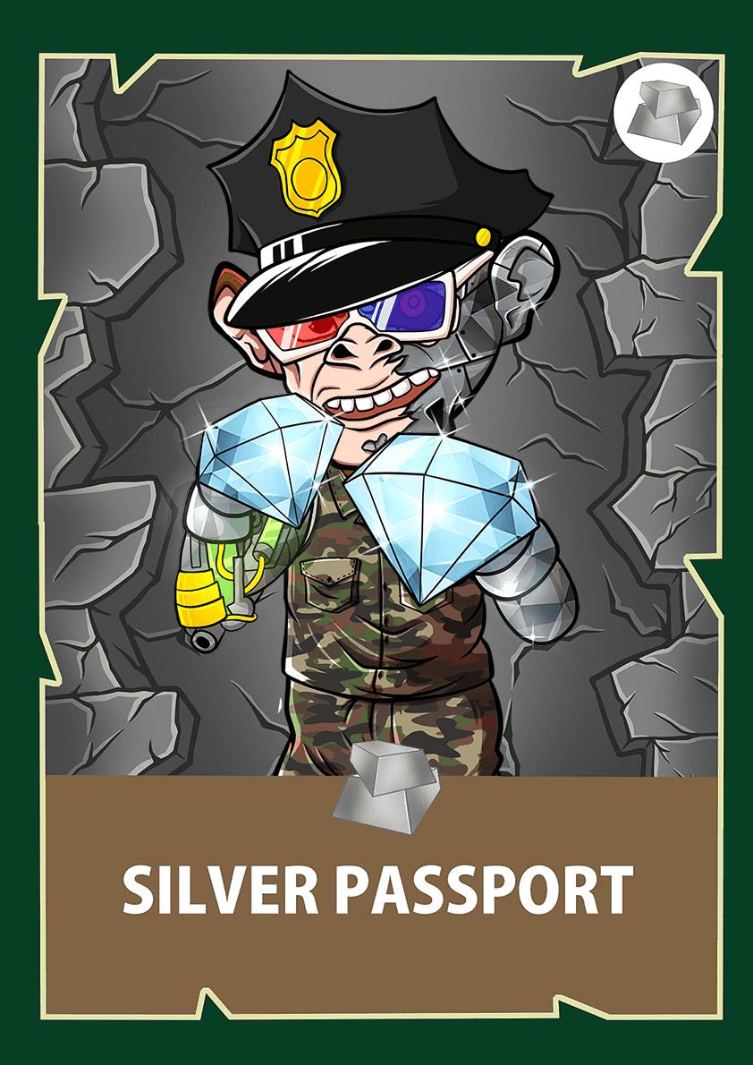 Chimpzee Silver Passport #1752