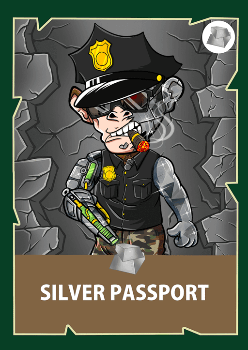 Chimpzee Silver Passport #19