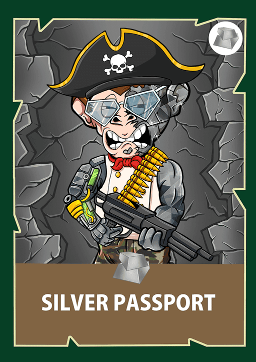 Chimpzee Silver Passport #125