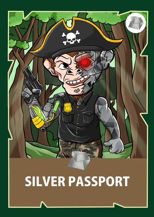 Chimpzee Silver Passport #87