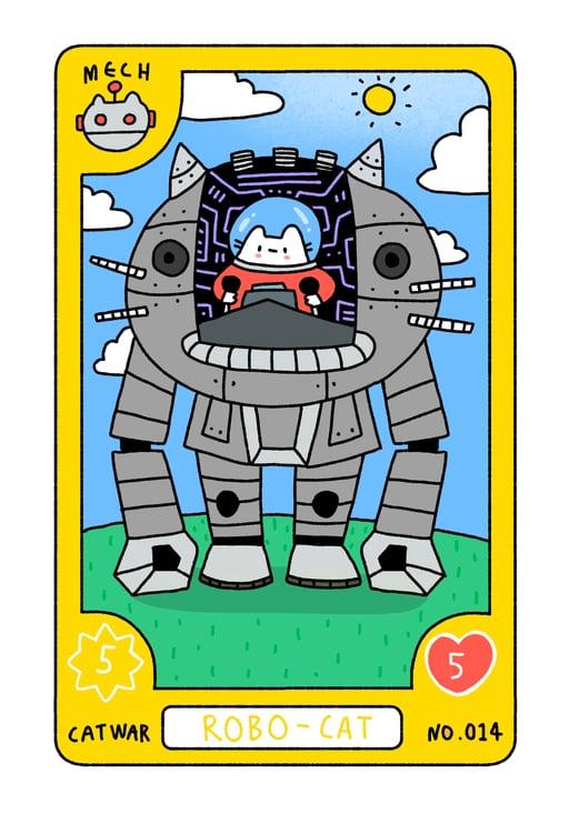 Cats War Card Pack 1 #4