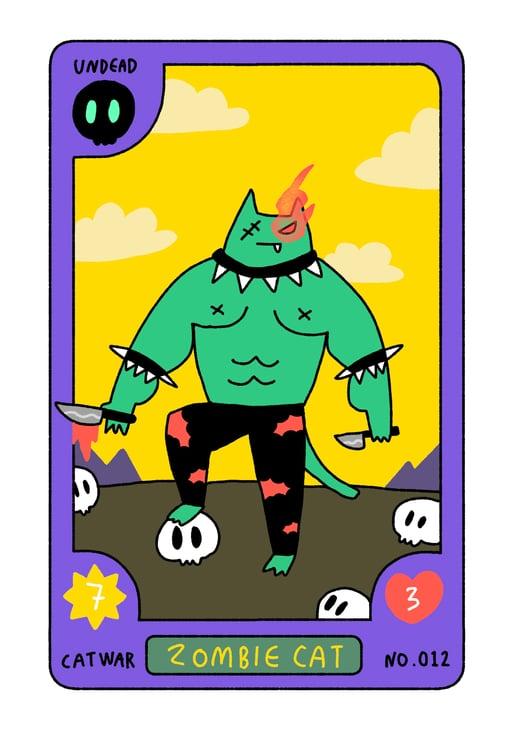 Cats War Card Pack 1 #12