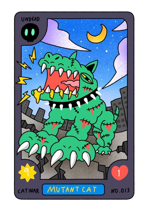 Cats War Card Pack 1 #10