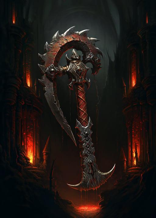 Axe of the Demonic Orc