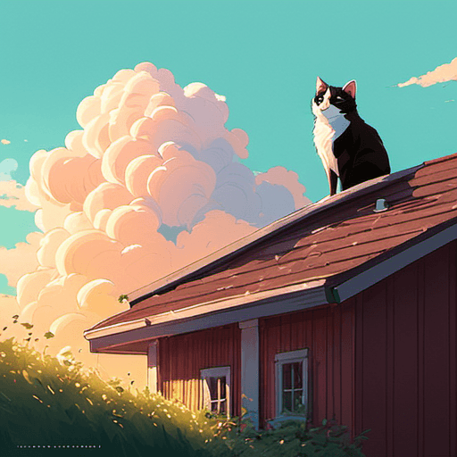 Roof cat #21