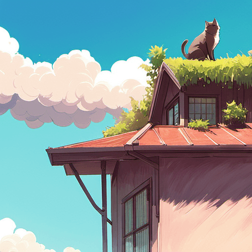 Roof cat #78