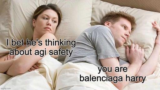 thinking about balenciaga harry 35