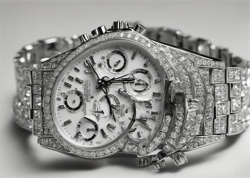 Diamond Encrusted Rolex Daytona