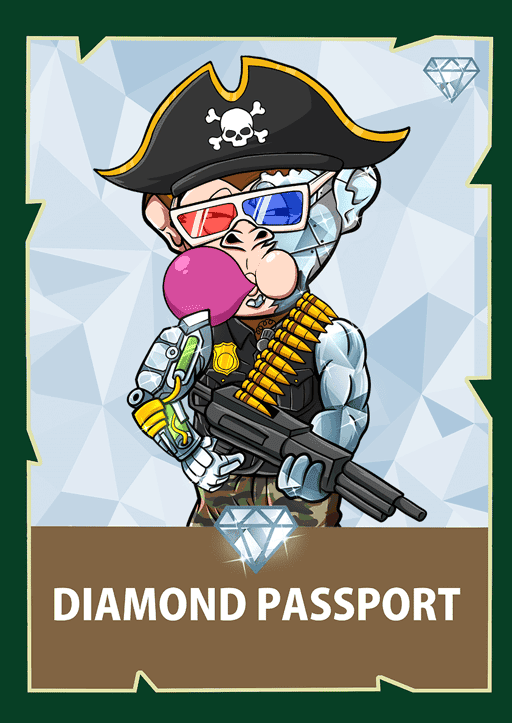 Chimpzee Diamond Passport #938