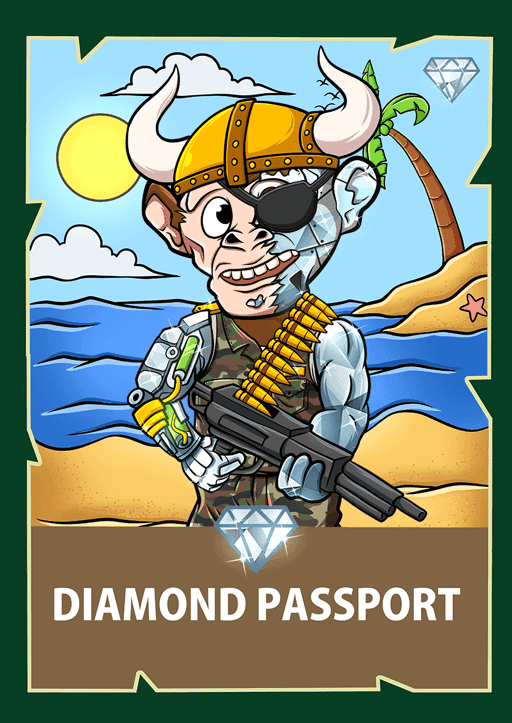 Chimpzee Diamond Passport #209