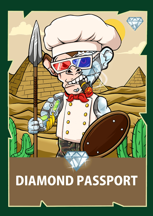 Chimpzee Diamond Passport #461