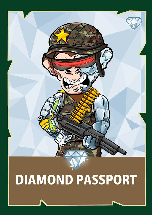 Chimpzee Diamond Passport #639