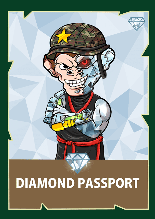 Chimpzee Diamond Passport #17