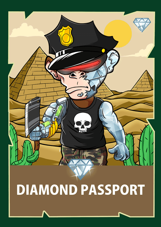 Chimpzee Diamond Passport #16