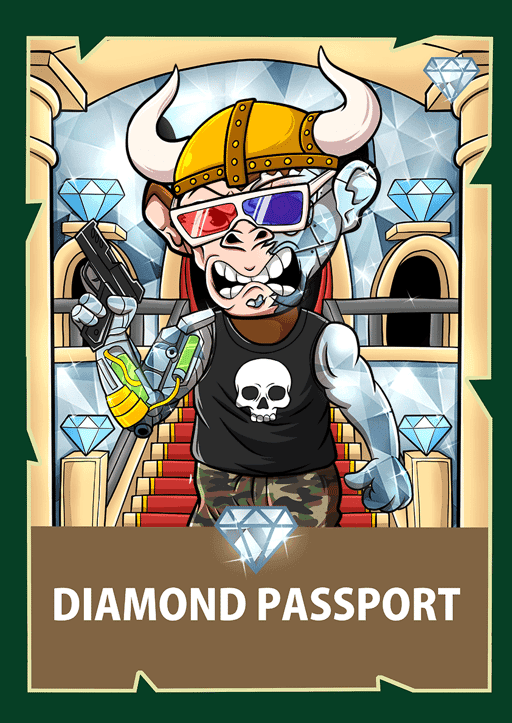 Chimpzee Diamond Passport #783