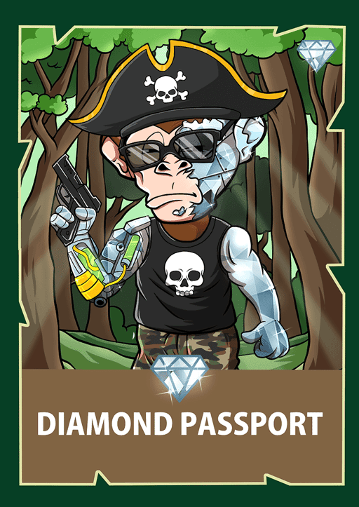 Chimpzee Diamond Passport #37