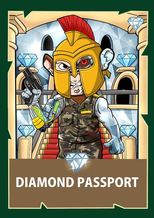 Chimpzee Diamond Passport #6