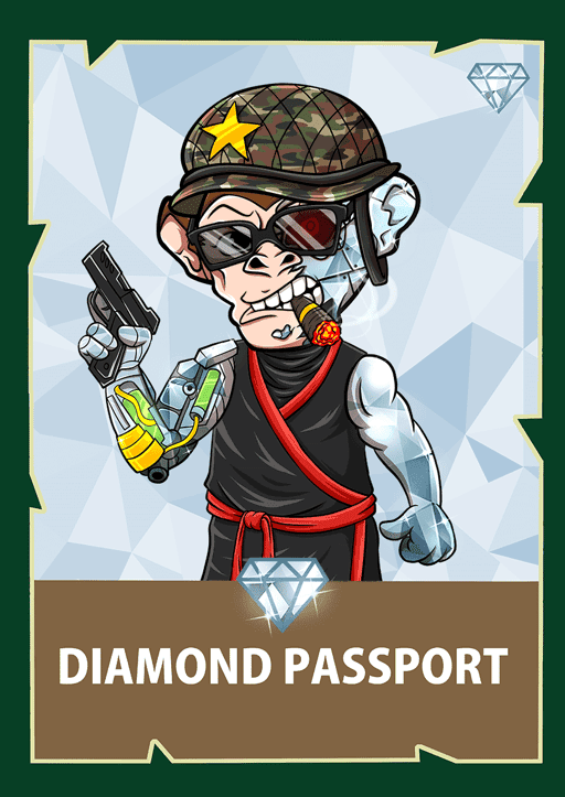 Chimpzee Diamond Passport #31