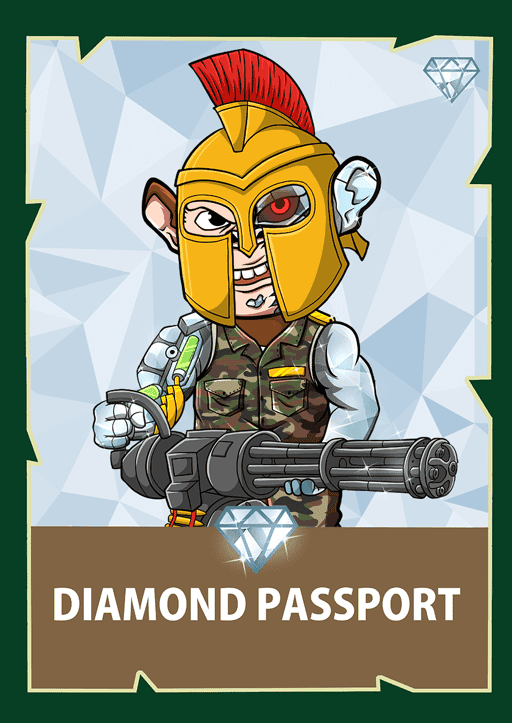 Chimpzee Diamond Passport #193