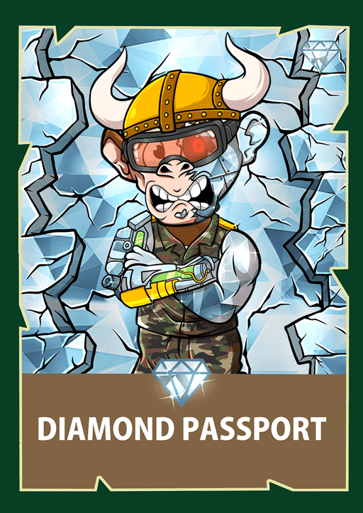 Chimpzee Diamond Passport #23