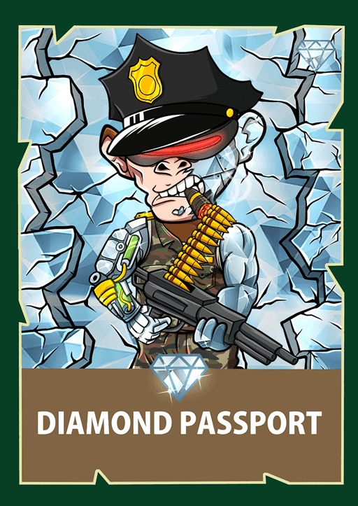 Chimpzee Diamond Passport #795