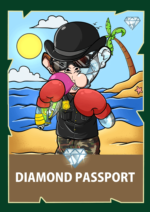 Chimpzee Diamond Passport #26