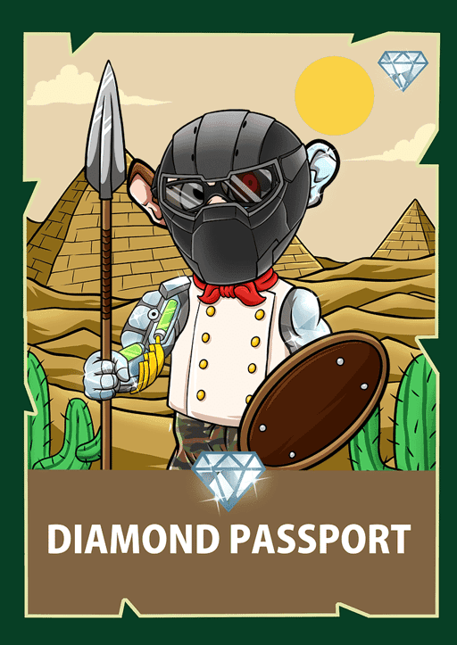 Chimpzee Diamond Passport #24