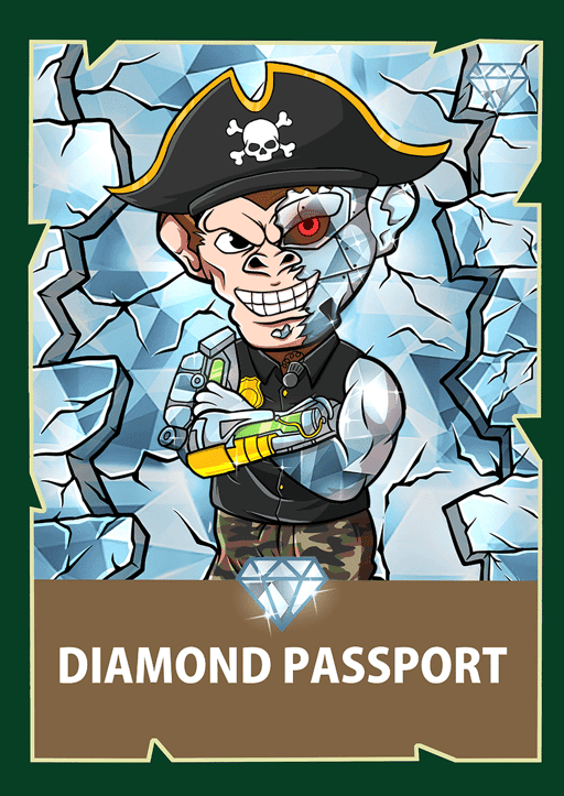 Chimpzee Diamond Passport #30