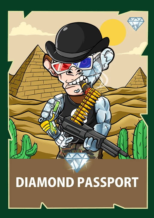 Chimpzee Diamond Passport #29