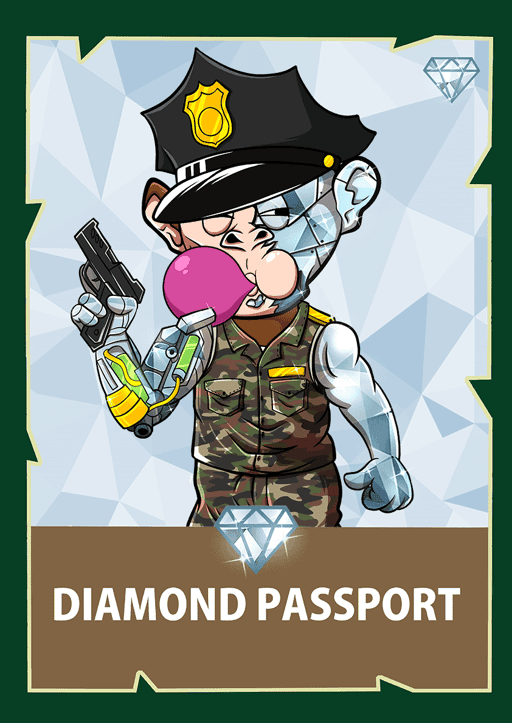 Chimpzee Diamond Passport #20