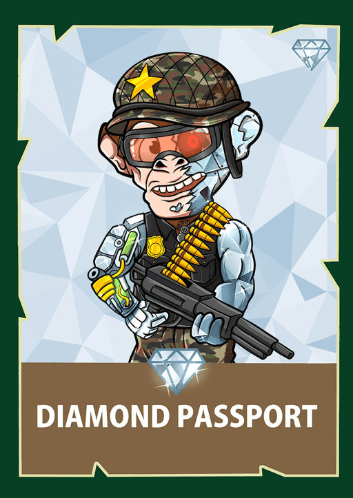 Chimpzee Diamond Passport #606