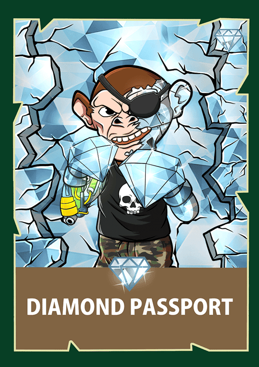 Chimpzee Diamond Passport #946