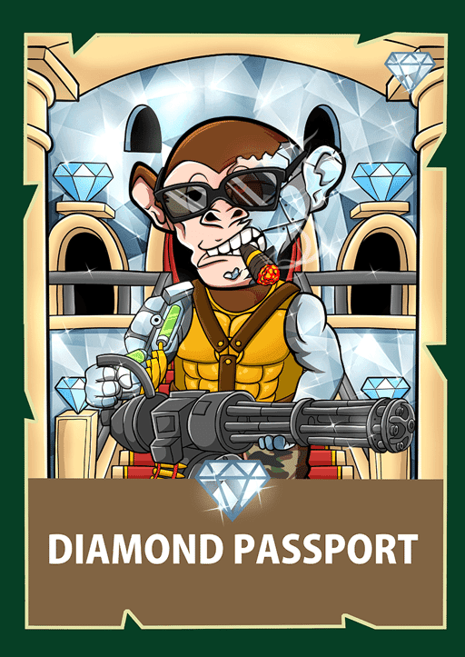 Chimpzee Diamond Passport #48