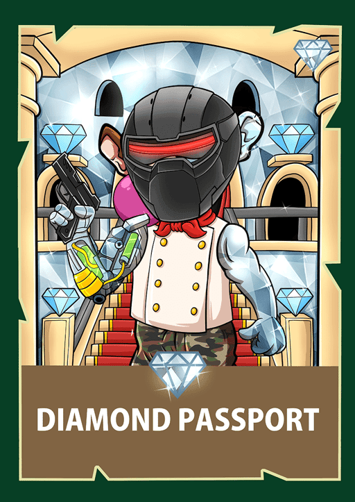 Chimpzee Diamond Passport #169