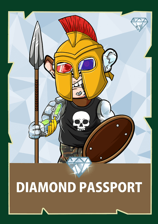 Chimpzee Diamond Passport #279